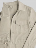 Giacca Sahariana Uomo in Cotone Tecnico Stretch - regular fit