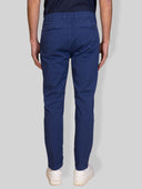 Pantalone chino uomo in gabardine di cotone