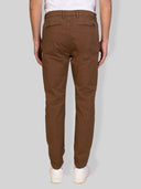 Pantalone chino uomo in gabardine di cotone