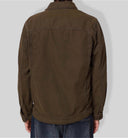 Overshirt uomo in cotone con zip e tasche – regular fit