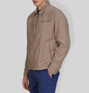 Giubbotto uomo effetto scamosciato con zip – slim fit