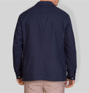 Giacca sahariana uomo lino e cotone