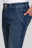 Jeans uomo 5 tasche in denim leggero
