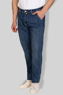 Jeans uomo 5 tasche in denim leggero