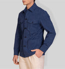 Giacca Sahariana Uomo in Cotone Tecnico Stretch - regular fit