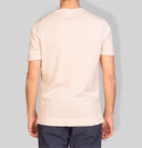 T-shirt uomo in cotone rasato a maglia