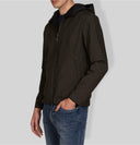 Giubbotto uomo double face con cappuccio