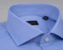 Camicia uomo Bagariny sartoriale in cotone popeline stretch - slim fit