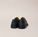 Mocassino uomo in pelle crust con suola in cuoio – Made in Italy | Antica Sartoria Napoletana
