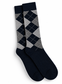 Calzini uomo in cotone fantasia argyle