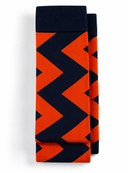 Calzini uomo con fantasia zig zag