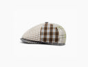 Coppola in puro lino con fantasia check