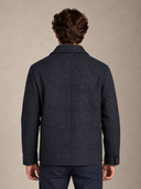 Cappotto Uomo in Misto Lana a Quadri