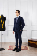 Abito uomo sartoriale drop 7 in fresco lana Tasmania - slim fit | Made in Italy