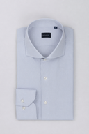 Camicia uomo Bagariny sartoriale in cotone Oxford stretch - slim fit
