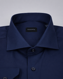 Camicia uomo Bagariny sartoriale in cotone popeline stretch - slim fit