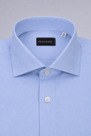 Camicia uomo Bagariny sartoriale in cotone popeline stretch - slim fit