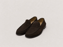 Mocassino sfoderato in pelle scamosciata testa di moro – Made in Italy | Antica Sartoria Napoletana