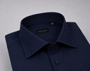 Camicia uomo Bagariny sartoriale in cotone popeline - regular fit