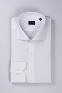 Camicia uomo Bagariny sartoriale in cotone fil a fil stretch – slim fit