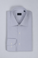 Camicia uomo Bagariny sartoriale in cotone fil a fil – regular fit