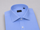 Camicia uomo Bagariny sartoriale in cotone fil a fil – regular fit