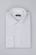 Camicia uomo sartoriale Ardenti in cotone popeline stretch - slim fit