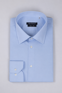 Camicia uomo Venturini sartoriale in cotone popeline - regular fit