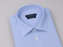 Camicia uomo Venturini sartoriale in cotone fil a fil - regular fit