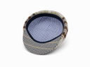 Coppola in puro lino con fantasia check