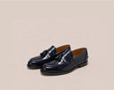 Mocassino classico uomo con nappine in pelle abrasivata - Made in Italy | Antica Sartoria Napoletana