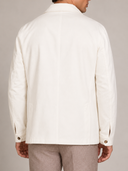 Giacca sahariana uomo in lino e cotone – regular fit