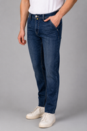 Jeans uomo 5 tasche in denim leggero