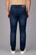 Jeans uomo 5 tasche in denim leggero scuro
