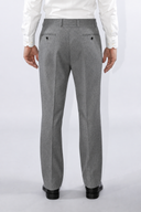 Pantalone sartoriale uomo in flanella di lana drop 6 - regular fit