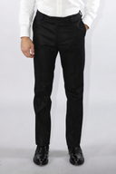 Pantalone sartoriale uomo in flanella di lana drop 6 - regular fit