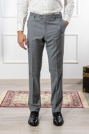 Pantalone sartoriale uomo in fresco lana Super 100’s Angelico drop 6 - regular fit