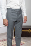 Pantalone sartoriale uomo in fresco lana Super 100’s Angelico drop 6 - regular fit