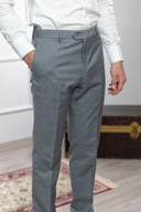 Pantalone sartoriale uomo in fresco lana Super 100’s Angelico drop 6 - regular fit
