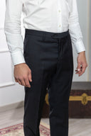 Pantalone sartoriale uomo in fresco lana Super 100’s Angelico drop 6 - regular fit
