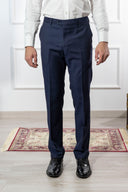 Pantalone sartoriale uomo in fresco lana Super 100’s Angelico drop 6 - regular fit