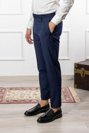 Pantalone sartoriale uomo in fresco lana – slim fit