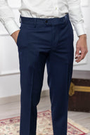 Pantalone sartoriale uomo in fresco lana – slim fit