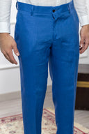 Pantalone sartoriale uomo in puro lino drop 6 - regular fit
