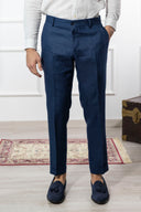 Pantalone sartoriale uomo in puro lino drop 6 - regular fit