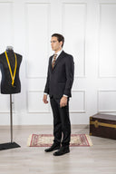 Abito uomo sartoriale drop 6 2 bottoni in pura lana Super 100’s Angelico - regular fit | Made in Italy