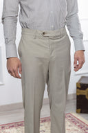 Pantalone sartoriale uomo in fresco lana Tasmania drop 6 - regular fit