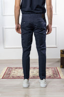 Pantalone chino uomo Briatore in cotone gabardine – slim fit
