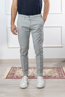 Pantalone chino uomo Briatore in cotone gabardine – slim fit