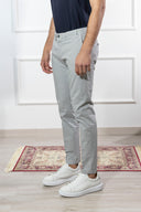 Pantalone chino uomo Briatore in cotone gabardine – slim fit